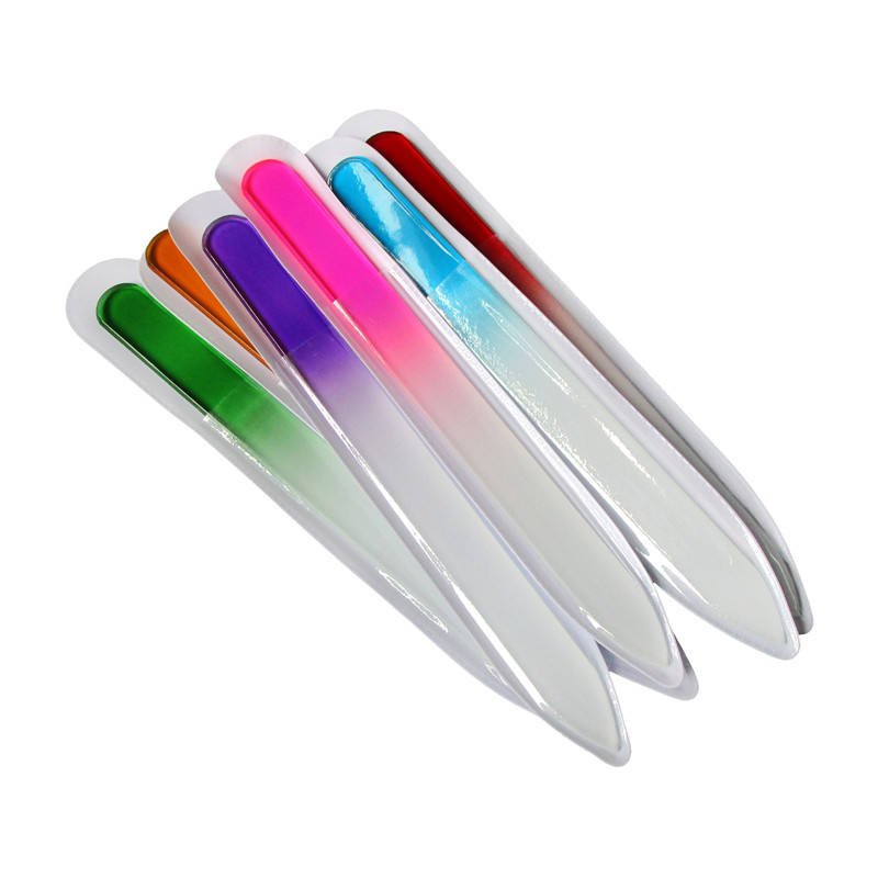 Multi-Color 9cm High-Quality Nano Glass Nail File Durable Personalized Nail File for Sale