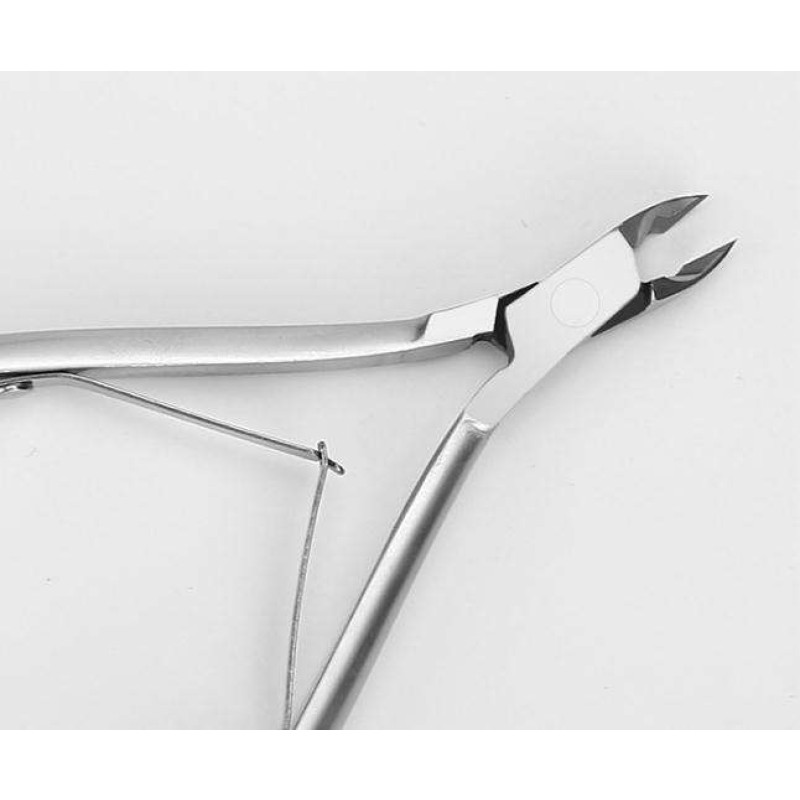 Custom 3mm 5mm Blade Cuticle Nipper Stainless Steel Dual Spring Nail Clipper Pliers
