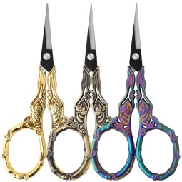 Precision Embroidery Scissors Small Sharp Point Detail Scissors Sewing Craft Art Embroidery Vintage Scissors
