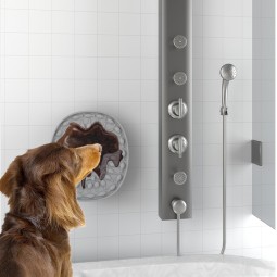 Wholesale Pet Silicone Mat Pet Feeding Mat Slow Feeder Tray Lick Mat for Dogs with Suction Cup