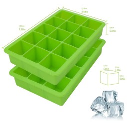 Round Silicone Ice Ball Mold with Lid Plastic Ice Cube Tray Refrigerator Ice Cream Food Customizable Logo Christmas Gift Creative