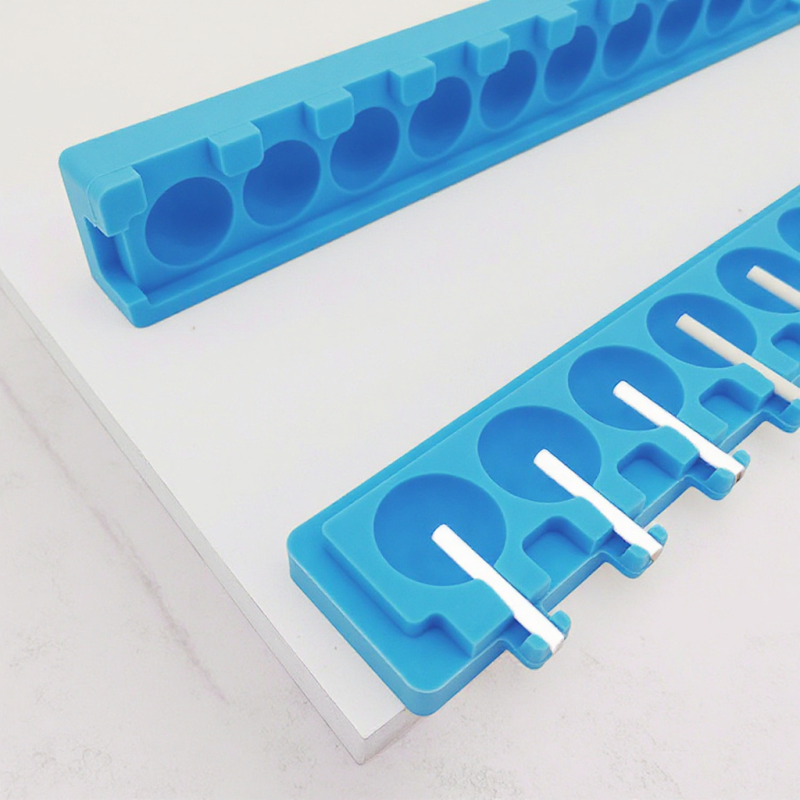 Sustainable Creative Dripping Platinum Silicone Star Lollipop Mold Food-Grade Hard Candy DIY Baking Mold