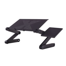 Foldable Laptop Stand Height Adjustable Ergonomic Desk Computer Stand Aluminum Portable Laptop Riser Stand