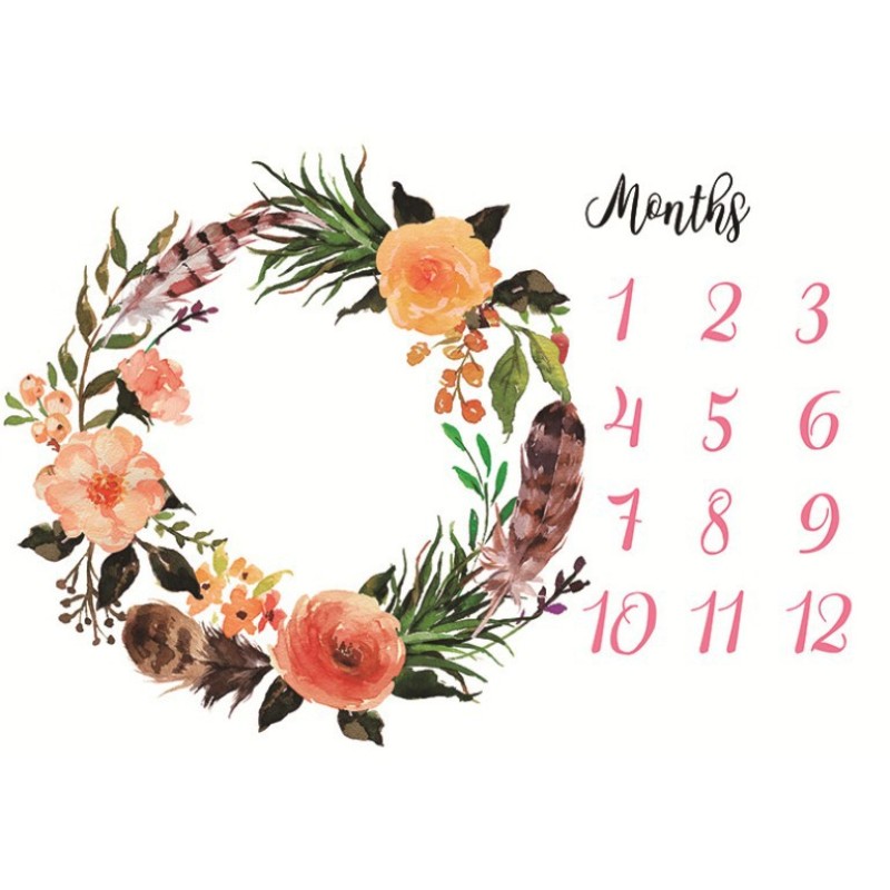 Custom Muslin Tree Ultra-Soft Swaddle Blanket Winter Baby Blanket