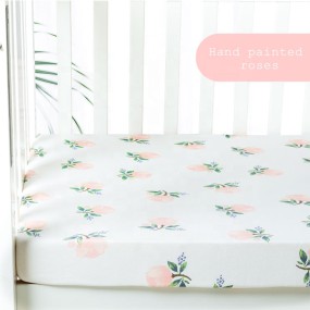 Muslin Tree 70 * 130 cm Animal Pattern 100% Cotton Printed Bedding Set Crib Sheet Organic Crib Sheet