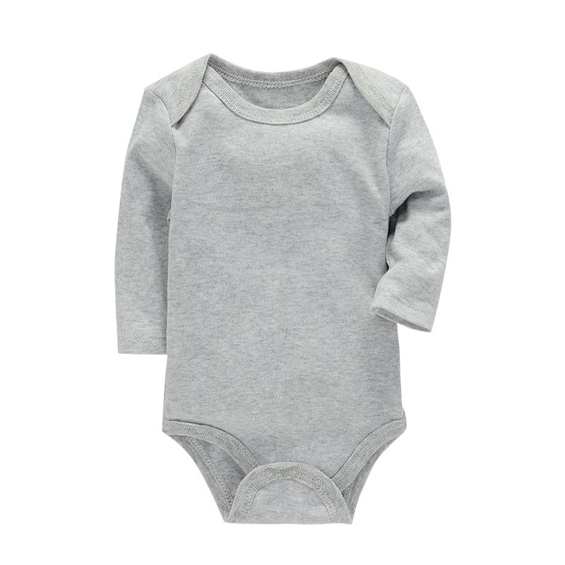 Muslin Tree Solid Combed Cotton Onesie Spring Baby Knit Onesie