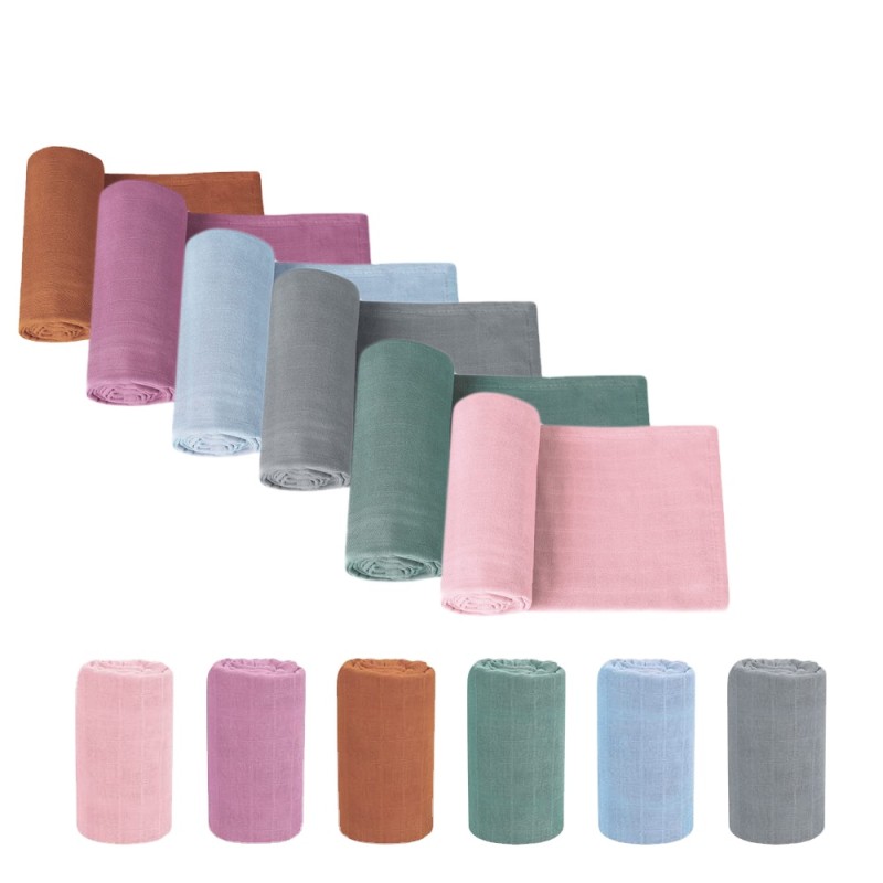 Muslin Tree Swaddle Blanket Indoor Outdoor Knit Cotton Muslin Baby Blanket