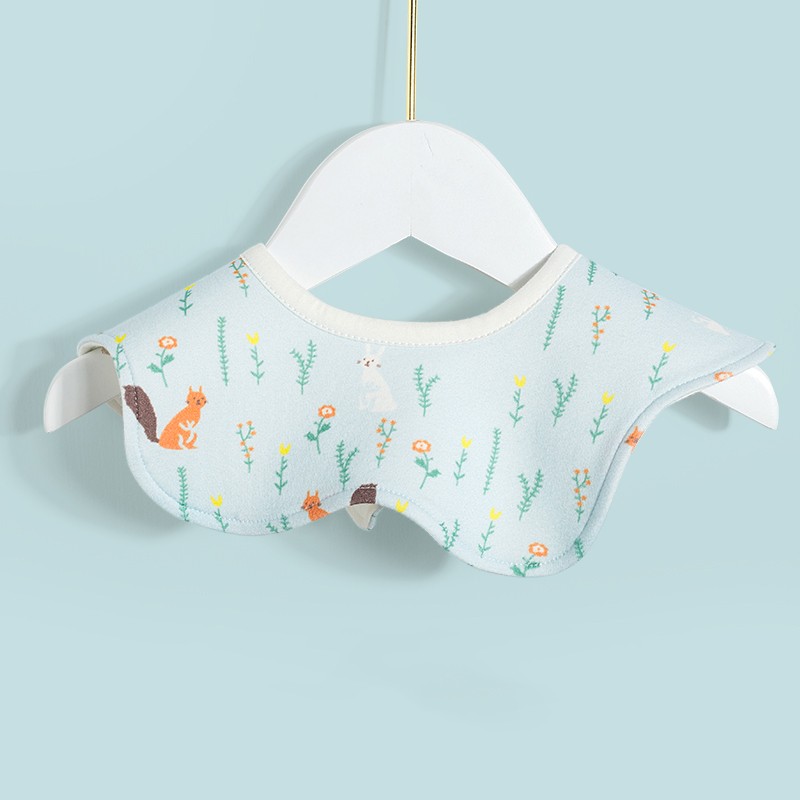 Muslin Tree 100% Cotton Fashion Custom Logo Packaging Waterproof Baby Cotton Bib