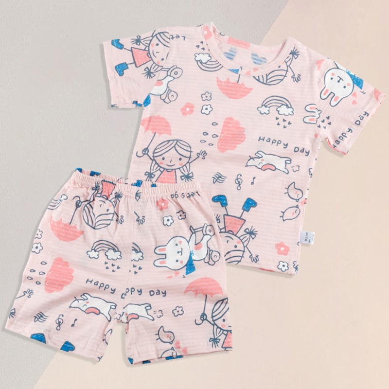 Summer Comfort Eco-Friendly Beautiful Clothes Newborn Set