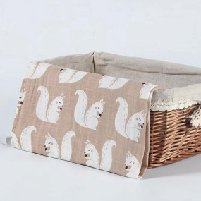 Muslin Tree Custom 100% Cotton Muslin Newborn Blanket Set Colorful Baby Swaddle Blanket