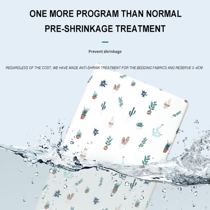 Factory Direct Wholesale Baby Printed Sheet 100% Cotton Bassinet Crib Sheet