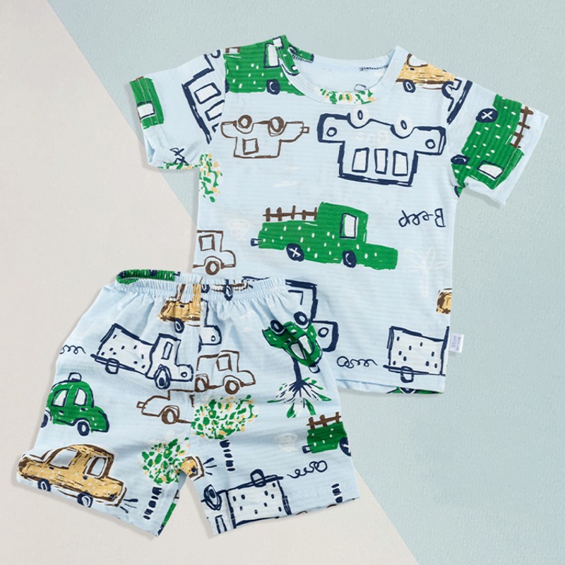 Summer Comfort Eco-Friendly Beautiful Clothes Newborn Set