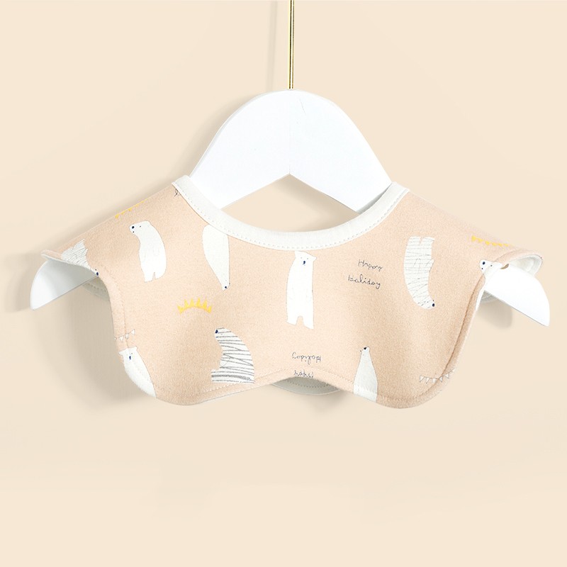 Muslin Tree 100% Cotton Fashion Custom Logo Packaging Waterproof Baby Cotton Bib