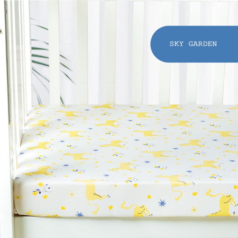 100% Cotton Crib Sheet Mattress Protector