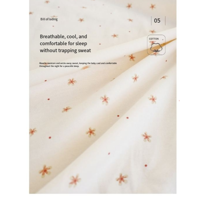 Skin-Friendly Comfort Print Custom Blanket Ultra-Soft Breathable Comfort Wrap Baby Swaddle Blanket