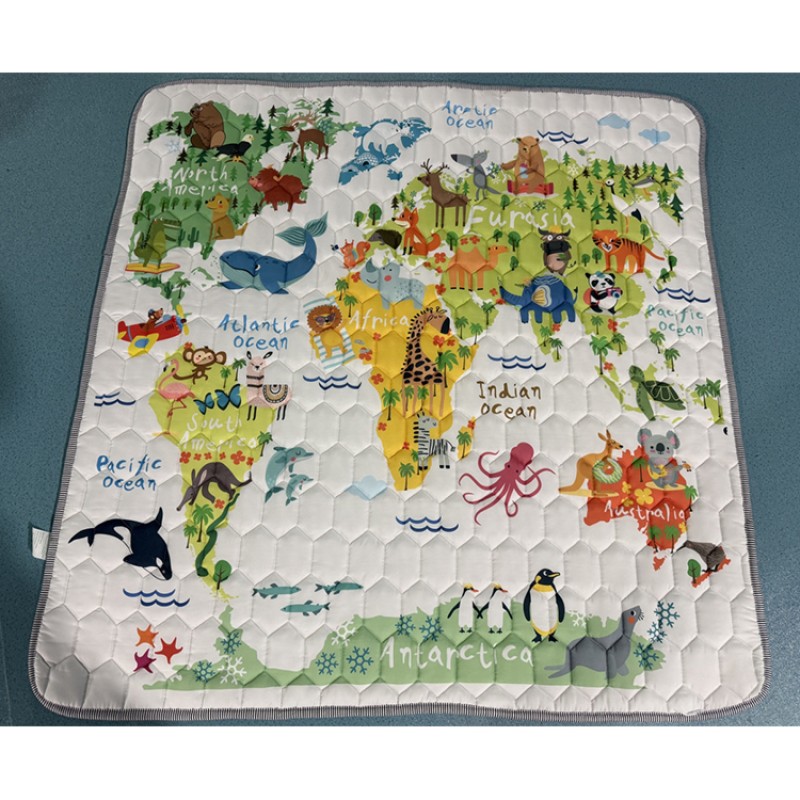 Factory OEM 50x 50 Inch Baby Play Mat Thickened Non-Slip Crawling Mat Baby Play Mat Activity Baby Play Mat