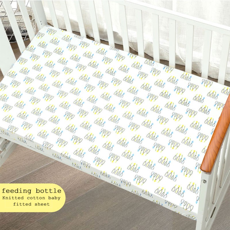 Anti-Static Sheet Cotton Cover Baby Frameless Sheet Anti-Pilling Crib Bedding Sheet
