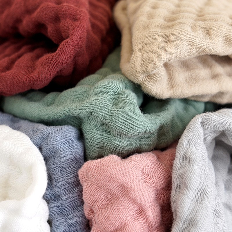 Quick-Dry Muslin Burp Cloth 100% Cotton Baby Drool Bib Drooling Bib Newborn