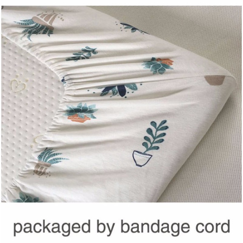 Muslin Winter Sheet Design Fitted Crib Sheet