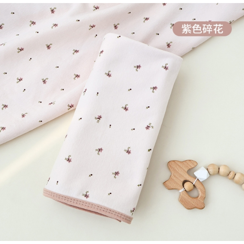 Skin-Friendly Comfort Print Custom Blanket Ultra-Soft Breathable Comfort Wrap Baby Swaddle Blanket