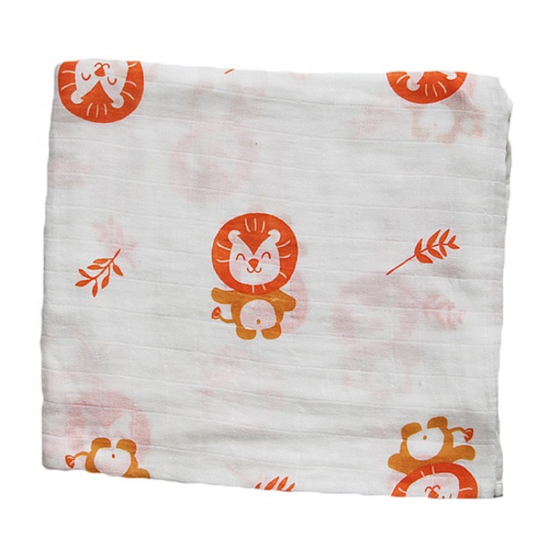 Muslin Tree 70% Bamboo + 30% Cotton Newborn Muslin Swaddle Blanket