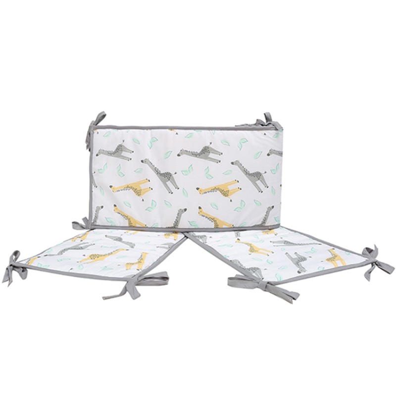 Muslintree Custom Animal Print Eco-Friendly Baby Crib Newborn Bedding Set