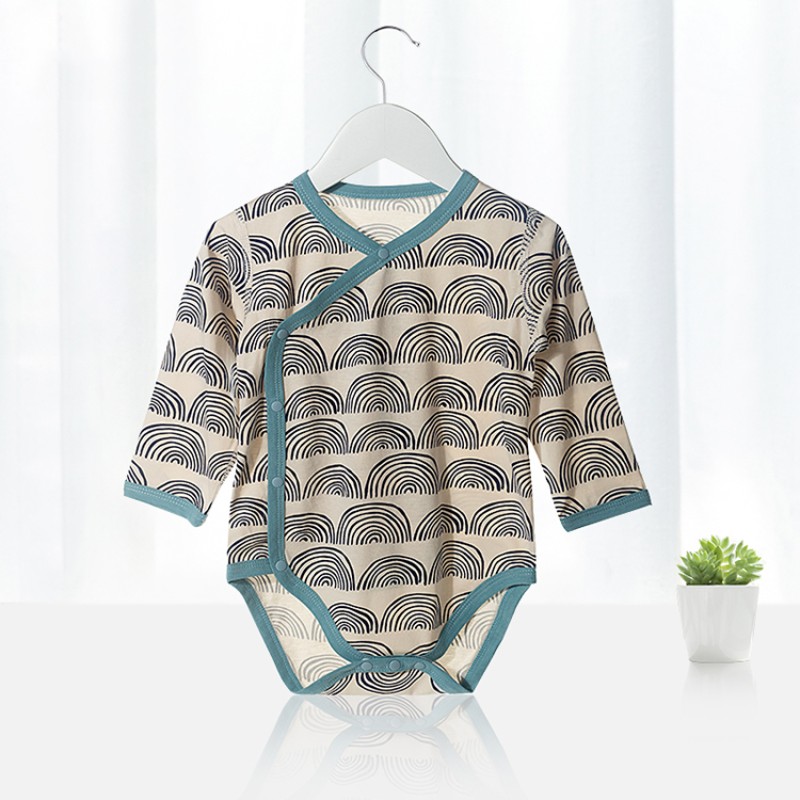 Muslin Tree Indoor Summer 100% Pure Cotton Baby Clothes Onesie For Newborns