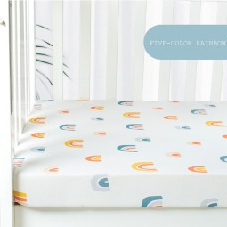100% Cotton Crib Sheet Mattress Protector