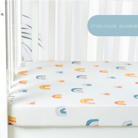 100% Cotton Crib Sheet Mattress Protector