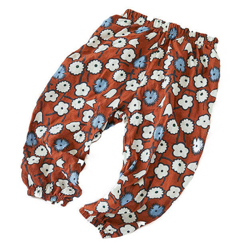 Muslintree Eco-Friendly Comfort Breathable Soft Baby Casual Children Pure Cotton Baby Summer Pants