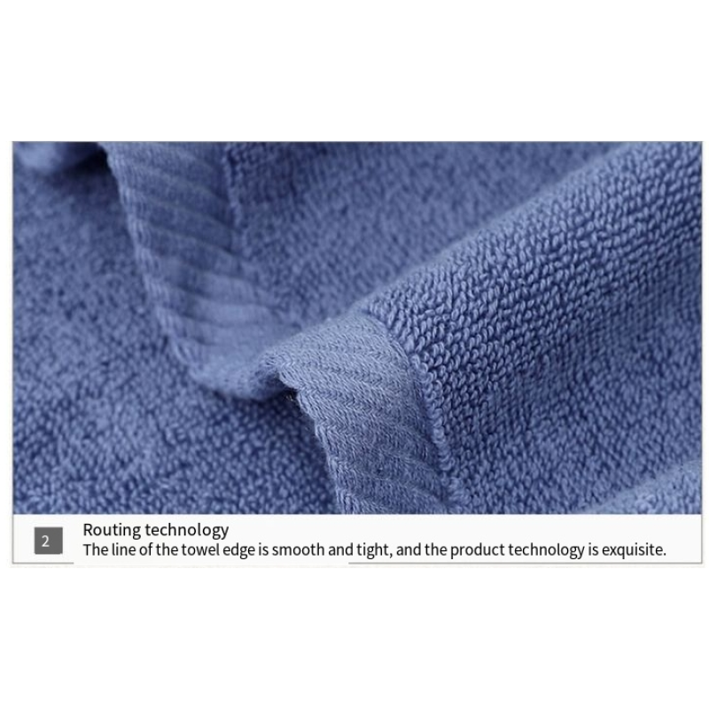 Hot Sale Wholesale Factory 70 * 140 cm Thick 100% Pure Cotton Ultra-Soft Bath Towel Double-Sided Pure Cotton Bath Towel