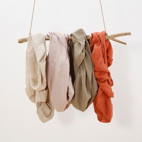 Crib Sheet Solid Color Cotton Muslin Fitted Crib Sheet Soft Crib Sheet