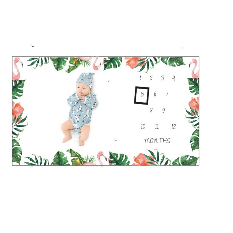 Custom Muslin Tree Ultra-Soft Swaddle Blanket Winter Baby Blanket