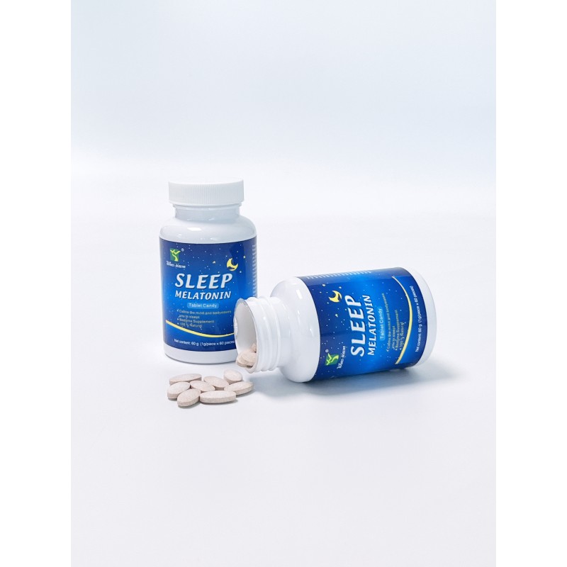 Winstown Manufacturer Melatonin Tablets Sleep Aids Sleeping Candy Supplement Nighttime Sleep Aid Naturally in the Body