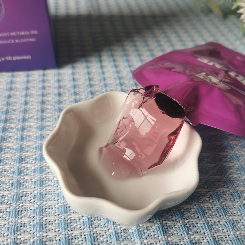 Customizable Prune Collagen Weight Loss Slim Yummy Fruit Syrup Flavor Jellies Candy Pudding Stick Fruit Jelly