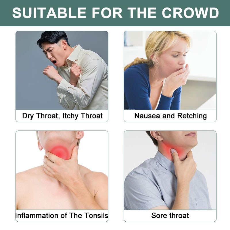 Natural Healthy Throat Patch Healthy Herbal Wormwood Throat Patch