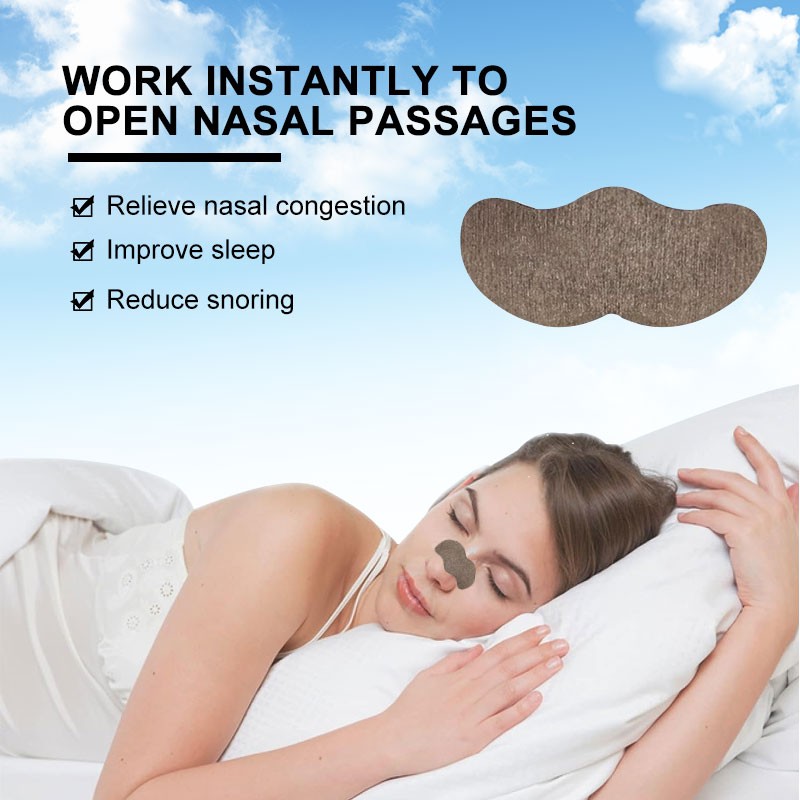 Relieve Nasal Congestion Nasal Stick Products Natural Herb Wormwood Ventilation Nasal Patch Lmprove Sleep Nasal Strips