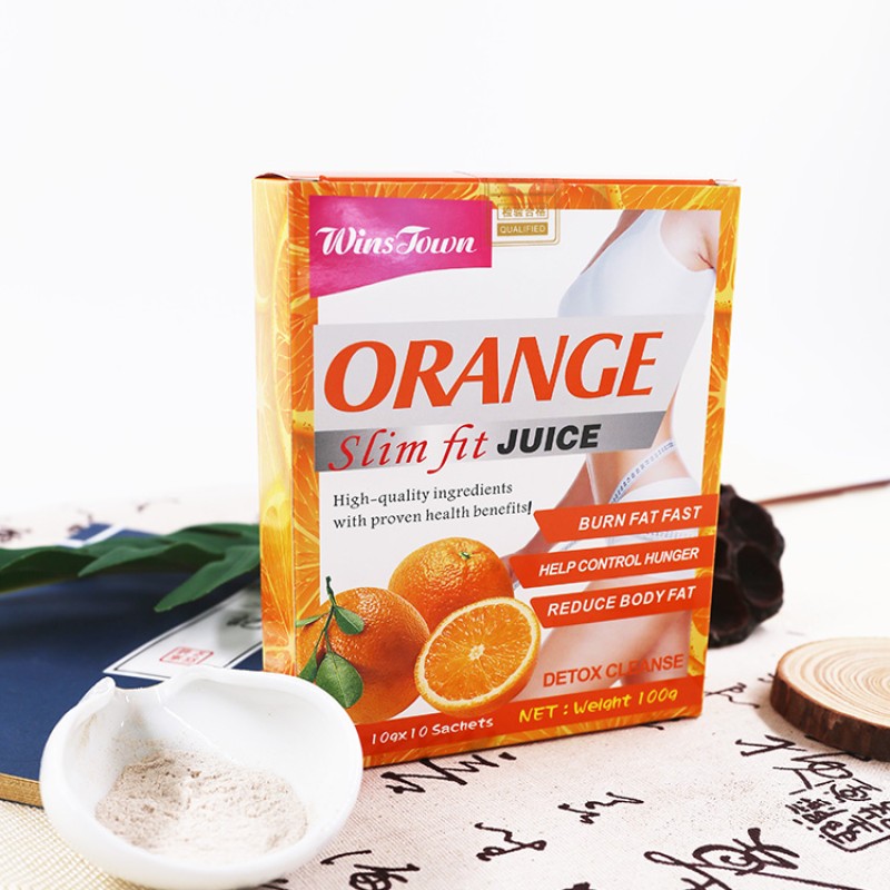 Slimming Fruit Juice Powder Orange Slim Fit Juice Weight Loss Proven Health Benefits Detox Cleanse Orange Drinks