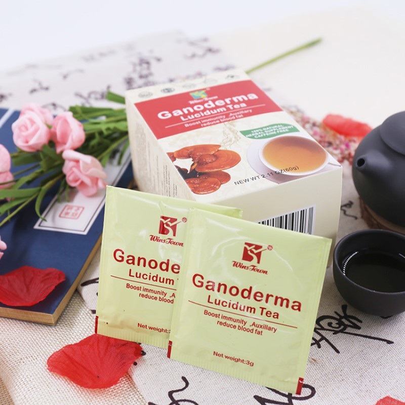 100% Natural Ganoderma Herbal Tea ISO Certified Supplement Immune System Wellness Boost