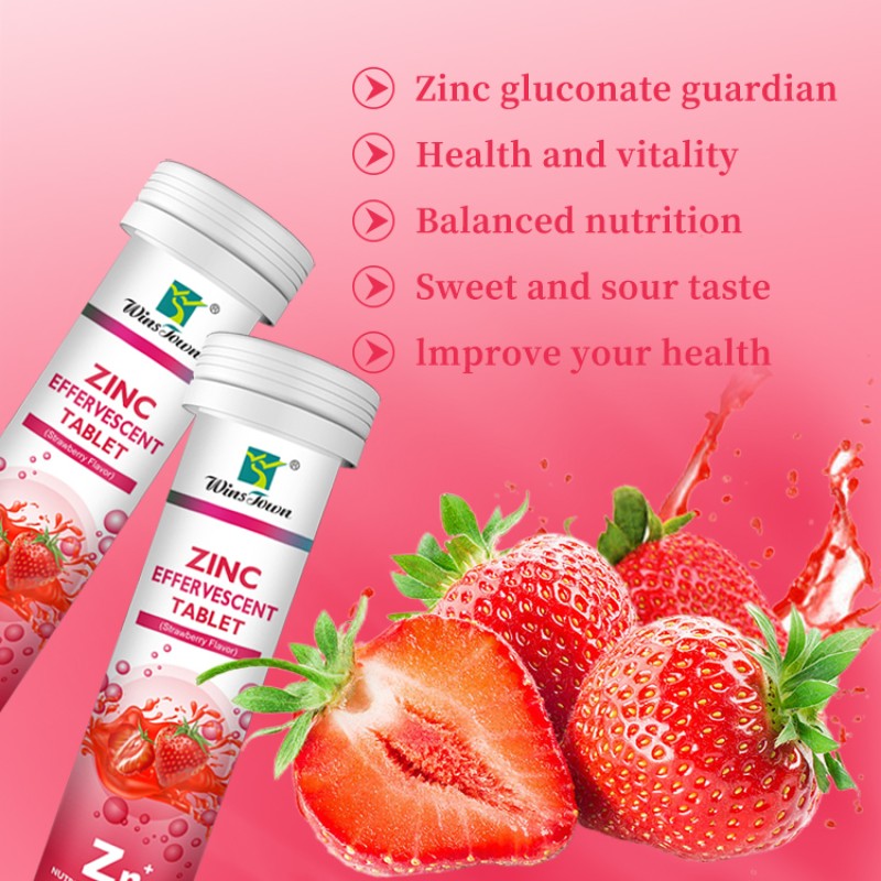 Effervescent Tablet OEM/ODM Manufacturer Collagen Vitamin c Zinc Skin Whitening Cleaning Effervescent Tablet Soft Drink for Weig