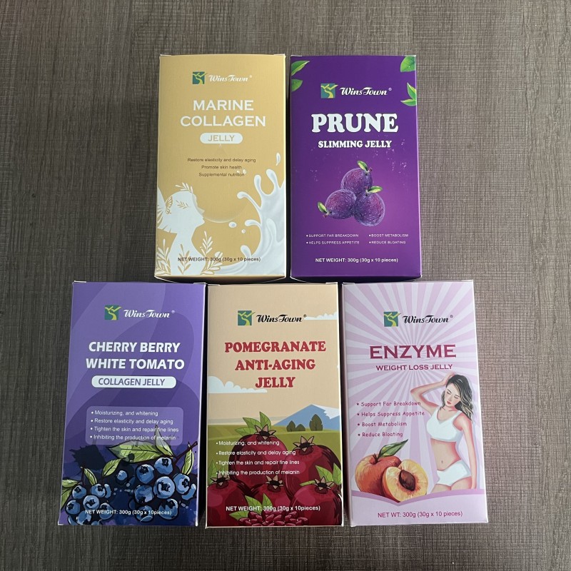 Wholesale Customized Bagged Sucking Jelly Pudding Candy Products Yummy Cherry Berry White Tomato Collagen Fruit Jelly