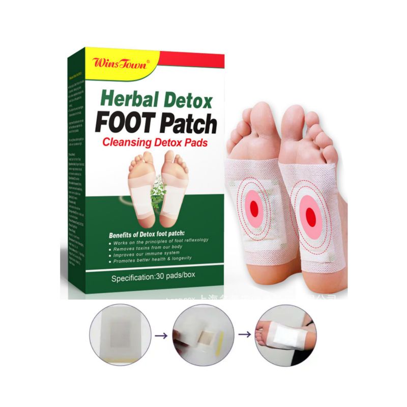 Customized Foot Patch Detoxification Sleep Cleaning Organic Detox Foot Patch for Wholesale