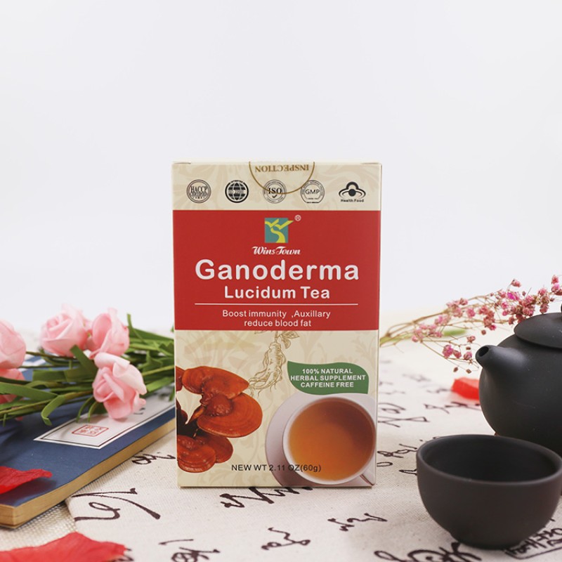 100% Natural Ganoderma Herbal Tea ISO Certified Supplement Immune System Wellness Boost