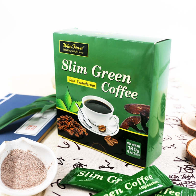 Slim Green Coffee Original Supplies Weight Loss Customized Product Slimming Coffee Tea Instant Diet Powder for Weight Loss