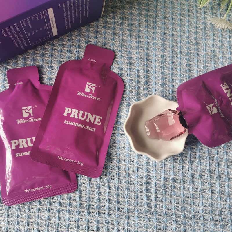 Customizable Prune Collagen Weight Loss Slim Yummy Fruit Syrup Flavor Jellies Candy Pudding Stick Fruit Jelly