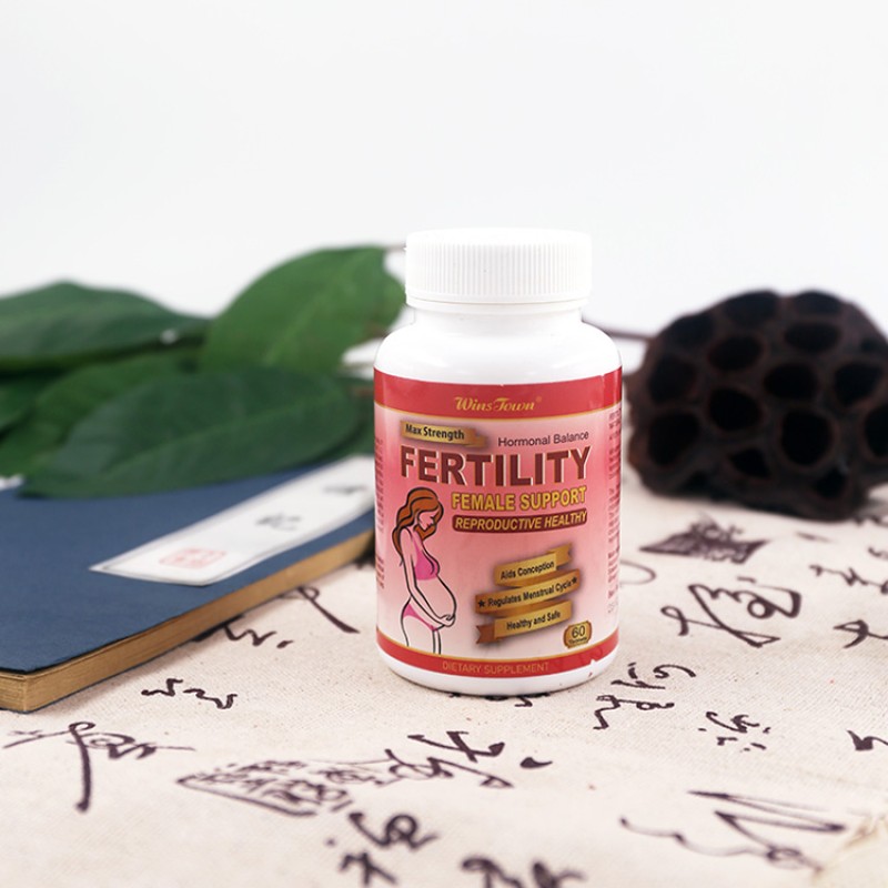 OEM/ODM Female Fertility Aid Pills Natural Herbal Vitamins Ginseng Supplements Women Fertility Tablet