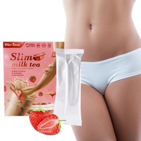 Slimming Tea Private Label Fast Weight Loss Body Hot Selling Tetox Flat Belly Wholesale Detox Slim Milk Tea