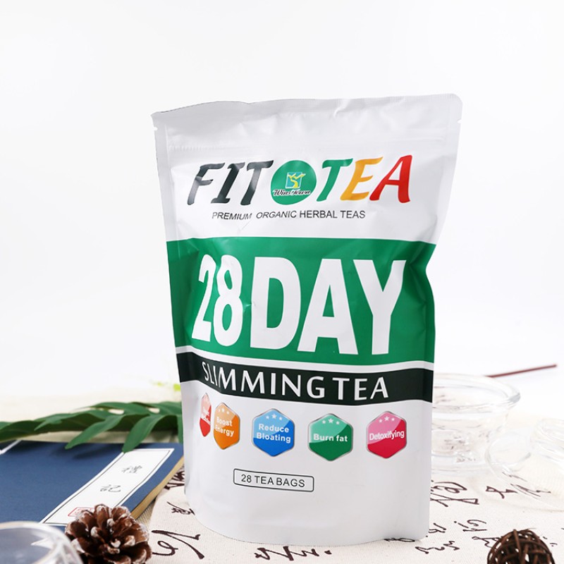 Best Selling WanSongTang 28 Day Detox Fit Slim Flat Belly Tea Bags Private Label Organic