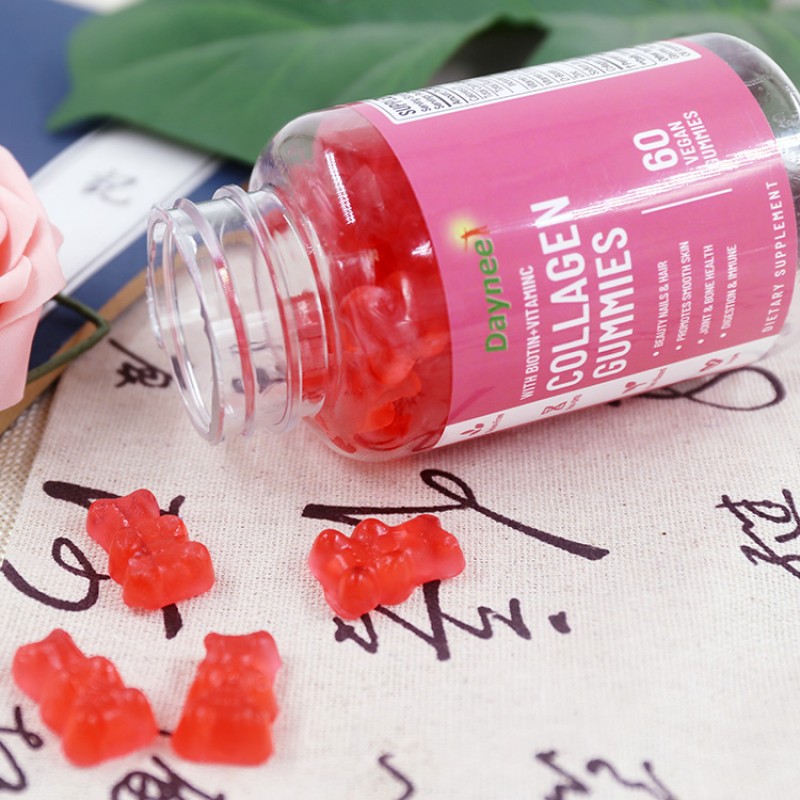 Hair/Nail/Skin Collagen Gummies Candy Supplement Multivitamin Collagen Gummies