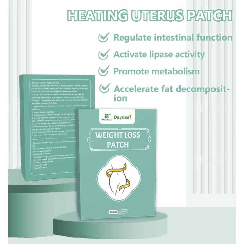 Flat Belly Natural Herbal Patch Fat Burn Manufacturer Organic Belly Navel Patches